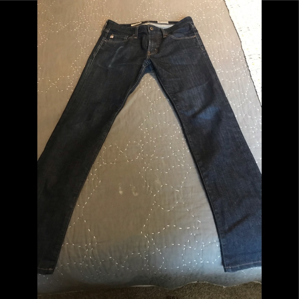 Mens AG “The Matchbox” Slim Straight Jeans